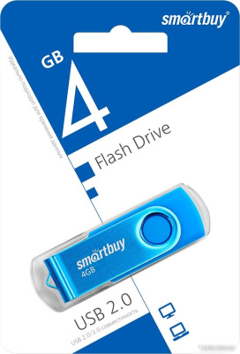 SmartBuy Twist 4GB (синий) 