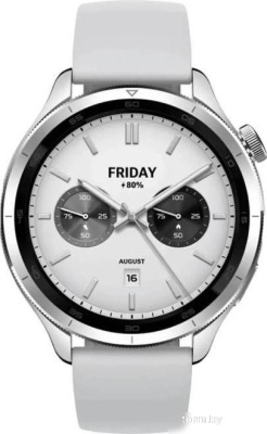 Умные часы Xiaomi Watch S4 (серебристый, международная версия) 