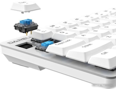 Клавиатура Dareu EK868 (Kaihl Brown, белый) 