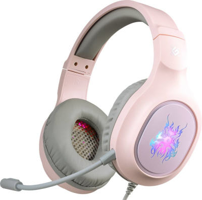 Наушники Defender Fury (розовый)
