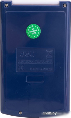 Калькулятор Deli E39217/BLUE 