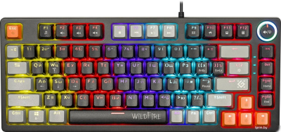 Defender Wildfire GK-213 (черный/серый) 