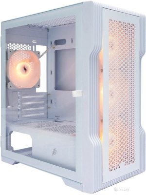 Корпус 1stPlayer Trilobite T3 ARGB T3-WH-4F7-W 