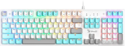 Клавиатура A4Tech Bloody S510R (белый) 