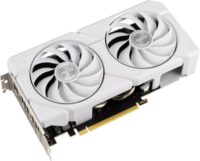 Видеокарта ASUS Dual GeForce RTX 4060 Ti Evo White OC Edition 8GB GDDR6 DUAL-RTX4060TI-O8G-EVO-WHITE  Видеокарта ASUS Dual GeForce RTX 4060 Ti Evo White OC Edition 8GB GDDR6 DUAL-RTX4060TI-O8G-EVO-WHITE