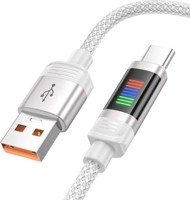 Hoco U126 USB Type-A - USB Type-C (1.2 м, белый) 