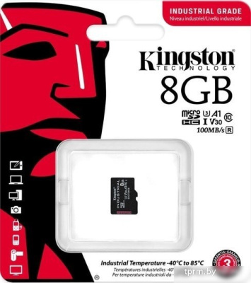 Kingston Industrial microSDHC SDCIT2/8GBSP 8GB 