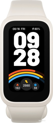 Фитнес-браслет Xiaomi Smart Band 9 Active M2435B1 (бежевый, международная версия) 