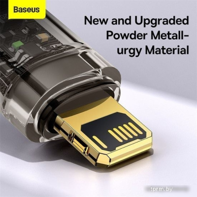 Кабель Baseus Explorer USB Type-A - Lightning (1 м, черный) 