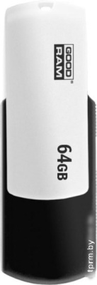 USB Flash GOODRAM UCO2 64GB (черный/белый) 