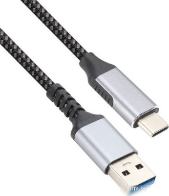 Кабель VCOM CU401M-1M USB 3.2 Gen2 Type-A - USB 3.1 Type-C (1 м, черный) 