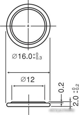 Батарейки Panasonic CR1620 CR-1620EL/1B 