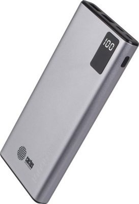 Внешний аккумулятор CACTUS CS-PBFSLT-10000 (серый) 