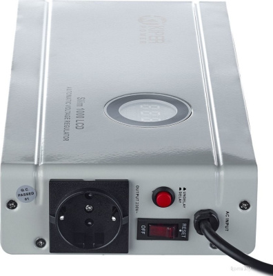 Стабилизатор напряжения Kiper Power Slim 1000 LCD 