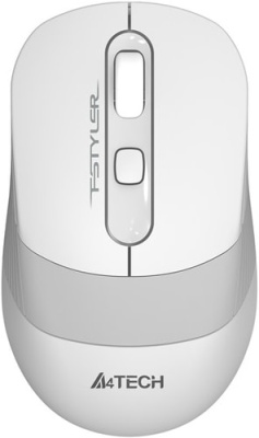 Мышь A4Tech Fstyler FG10 (белый/серый)