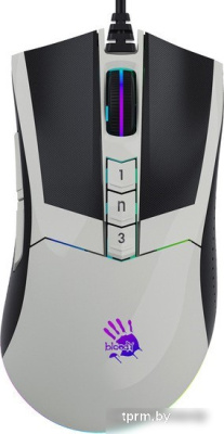 Игровая мышь A4Tech Bloody W90 Max (белый/черный) 