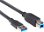 Telecom TUS710-3M USB 3 Type-A - USB 3 Type-B (3 м, черный) 