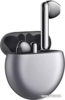 Наушники Huawei FreeBuds 4 (мерцающий серебристый) 