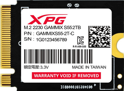 SSD ADATA XPG Gammix S55 512GB SGAMMIXS55-2T-C 