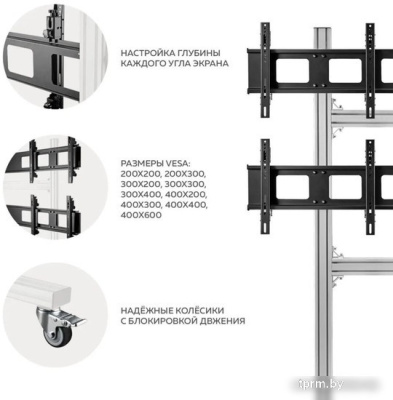Onkron FSPRO2L-22 (серебристый) 
