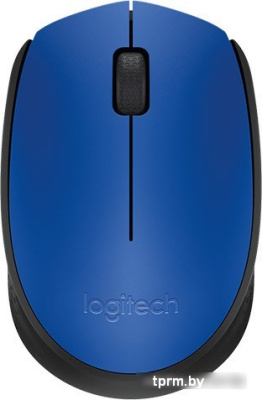 Мышь Logitech M171 Wireless Mouse синий/черный [910-004640] 