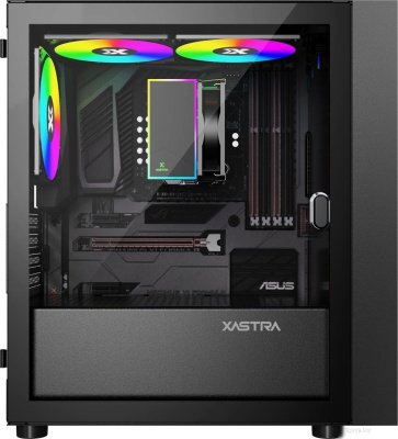 Корпус XASTRA A305M 3ARGB (черный) 