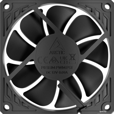 Вентилятор для корпуса Arctic P8 SLIM PWM PST (черный) 