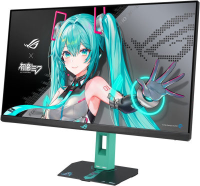 Игровой монитор ASUS ROG Strix XG27ACMEG-G Hatsune Miku Edition 