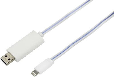 Кабель Rexant Lightning 18-0181 (1 м, голубой) 