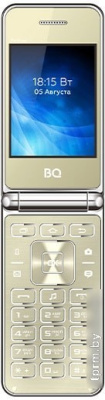Мобильный телефон BQ-Mobile BQ-2840 Fantasy (золотистый) 