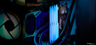 Оперативная память Kingston FURY Beast RGB 16ГБ DDR4 3200 МГц KF432C16BB2A/16 