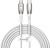 Кабель Baseus Glimmer Series Fast Charging Data Cable USB Type-C - Type-C 100W CADH000802 (2 м, белый) 