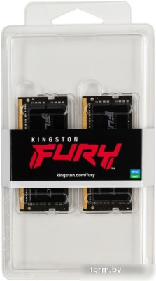 Оперативная память Kingston FURY Impact 2x8GB DDR4 SODIMM PC4-21300 KF426S15IBK2/16 