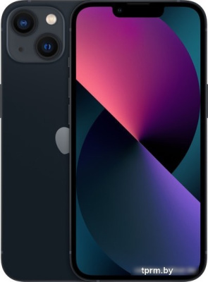 Смартфон Apple iPhone 13 128GB (темная ночь) 