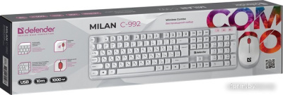 Офисный набор Defender Milan C-992 (белый) 