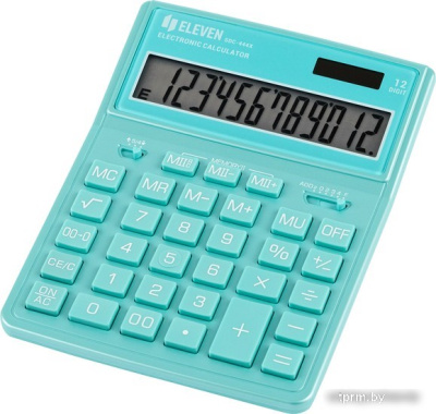 Бухгалтерский калькулятор Eleven SDC-444X-GN (бирюзовый) 