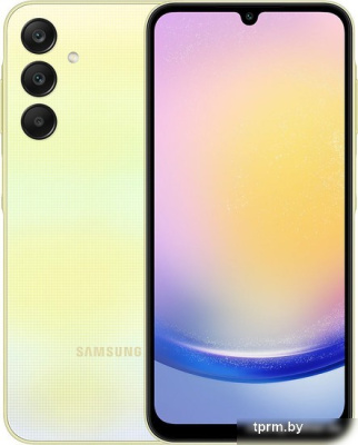 Смартфон Samsung Galaxy A25 6GB/128GB (желтый, без Samsung Pay) 