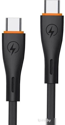 Кабель EOFE CC21 USB Type-C - USB Type-C (1 м, черный) 