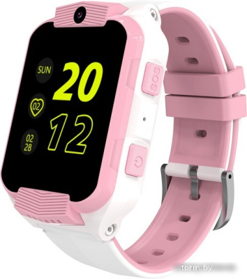 Детские умные часы Canyon Cindy KW-41 (белый/розовый) 