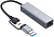 USB-хаб Digma DHUB-LAN-4port 