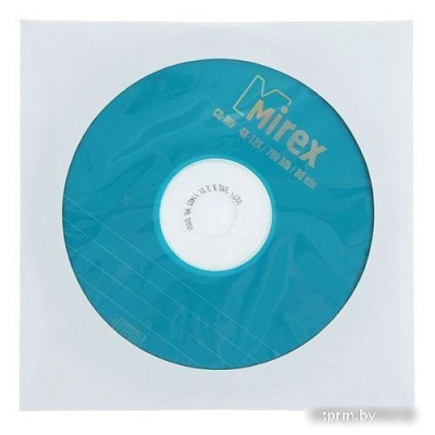 CD-RW диск Mirex 700Mb 12x Mirex конверт UL121002A8C 
