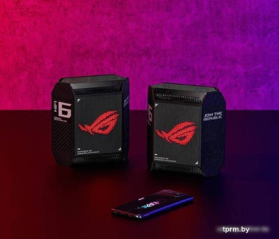 Wi-Fi система ASUS ROG Rapture GT6 (1 шт., черный) 