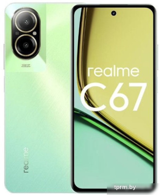 Телефон Realme C67 6GB/128GB (зеленый оазис) 