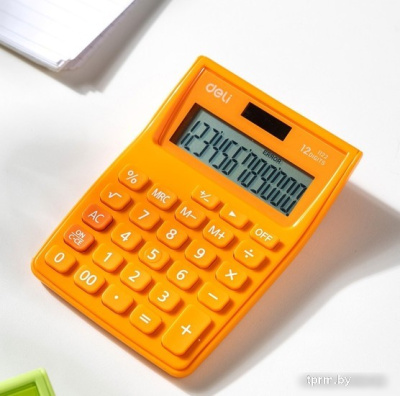 Бухгалтерский калькулятор Deli E1122/OR 
