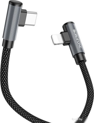 Кабель Borofone BU50 USB Type-C - Lightning (1 м, черный) 