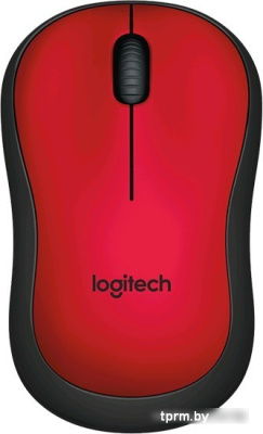 Мышь Logitech M220 Silent (красный) [910-004880] 