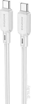 Кабель Borofone BX94 USB Type-C - USB Type-C (1 м, серый) 