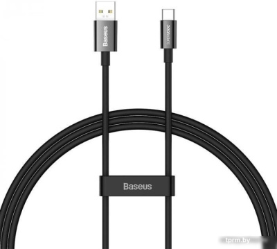 Кабель Baseus Superior Series Fast Charging Data USB Type-A - USB Type-C (1 м, черный) 
