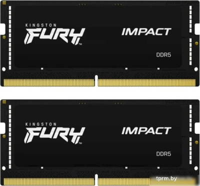 Оперативная память Kingston FURY Impact 2x16 ГБ DDR5 6400 МГц KF564S38IBK2-32 