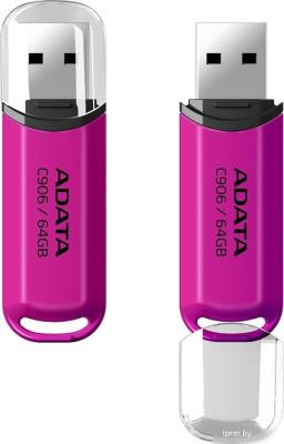 USB Flash ADATA C906 64GB (розовый) 